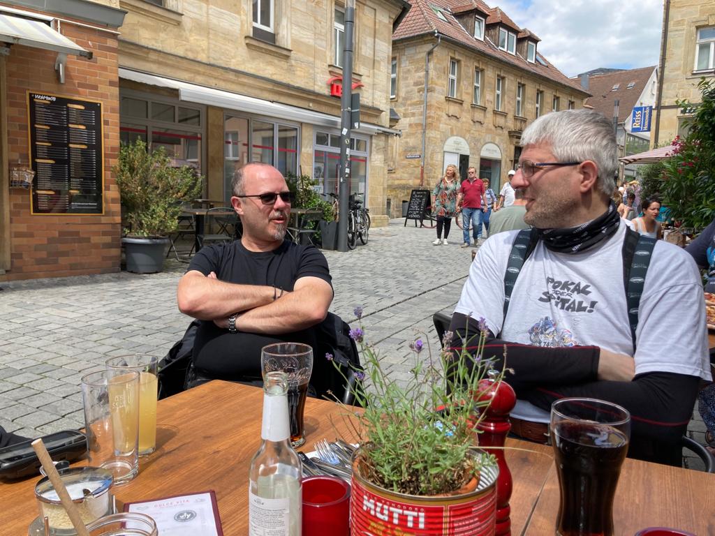 Mittagspause in Bayreuth