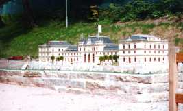 Modell des Eisenacher Bahnhofs